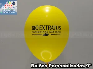 balão personalizado bio extratus cosméticos naturais